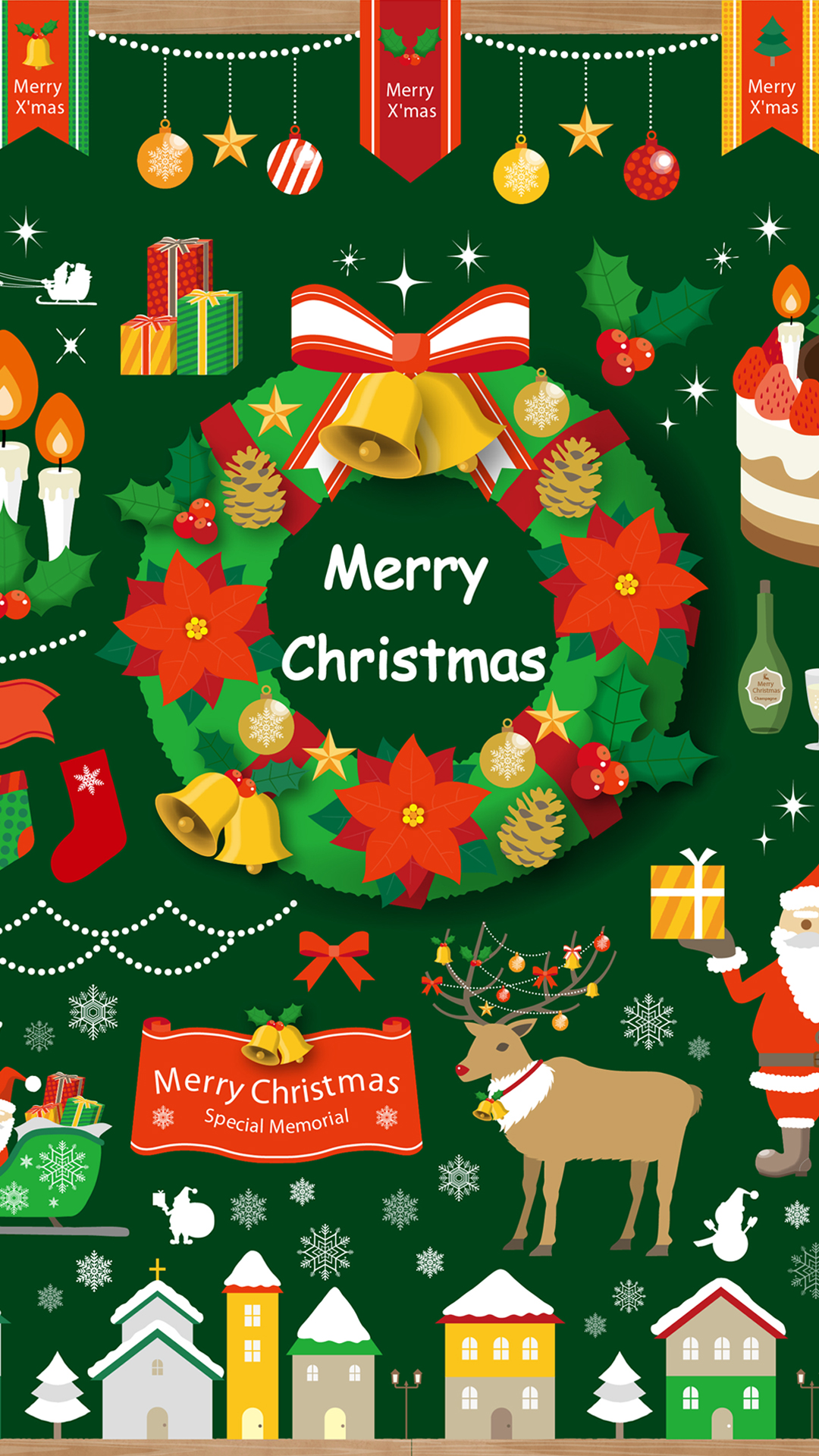 最高のクリスマス 壁紙 おしゃれ Iphone アニメ画像